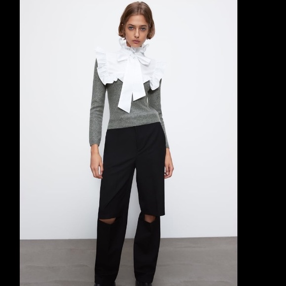 Zara Sweaters - Zara combination knit sweater
